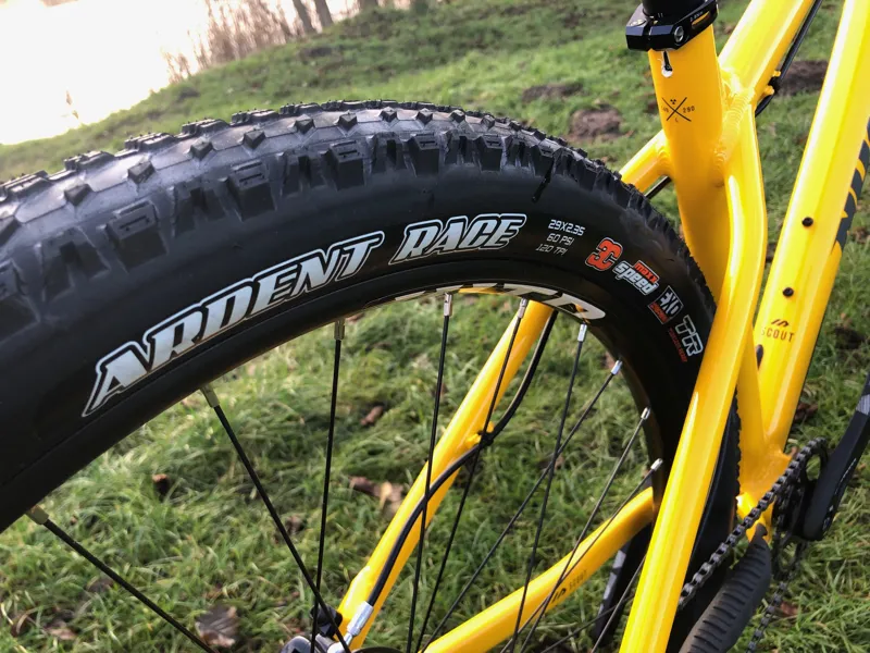 Nukeproof Scout 290 Custom Build Mountain Bike 2022 Yellow-3